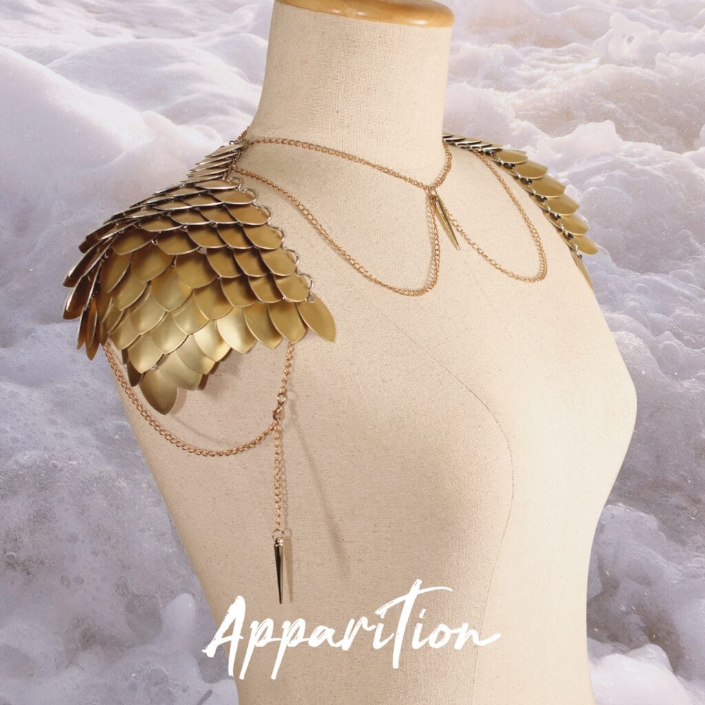 Aphrodite Scalemaille Pauldrons by Apparition