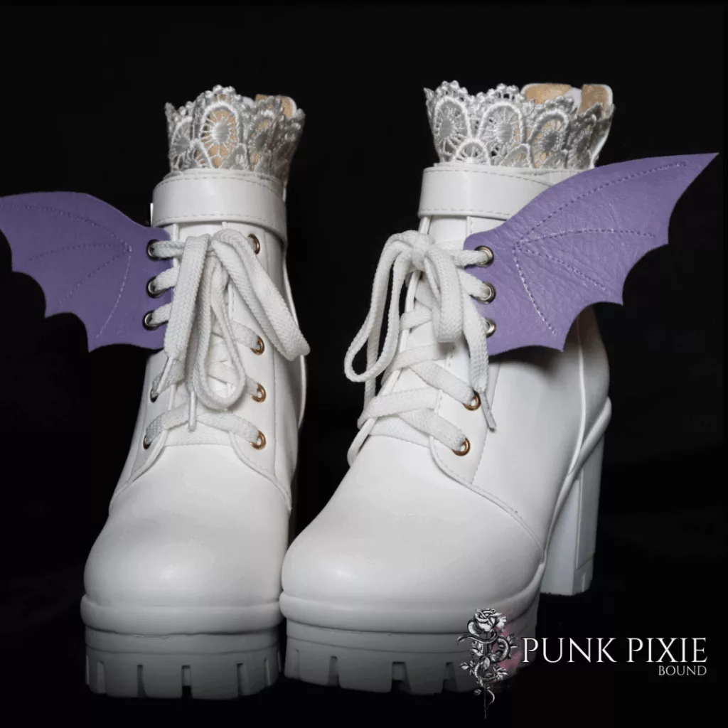 Bat attack shoe wings | Purple