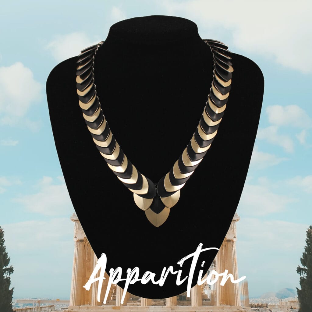 Calliope Scalemaille Necklace by Apparition Atelier