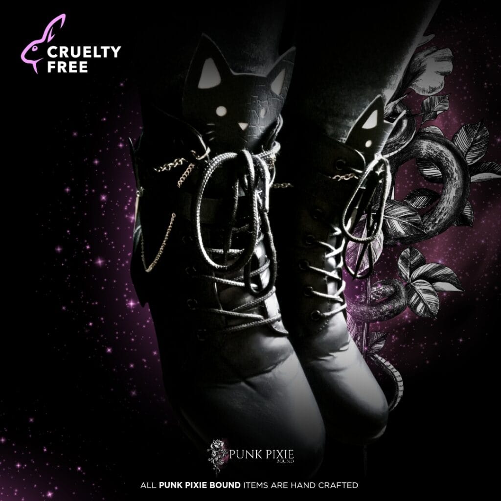 Kitty Shoe Peekers by Punk Pixie Bound - boot accessories