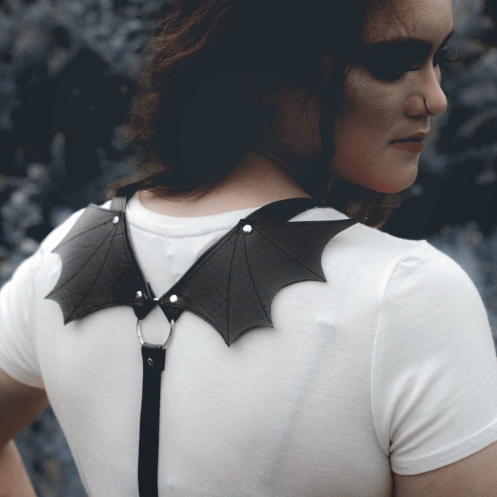 Reaper vegan leather harness