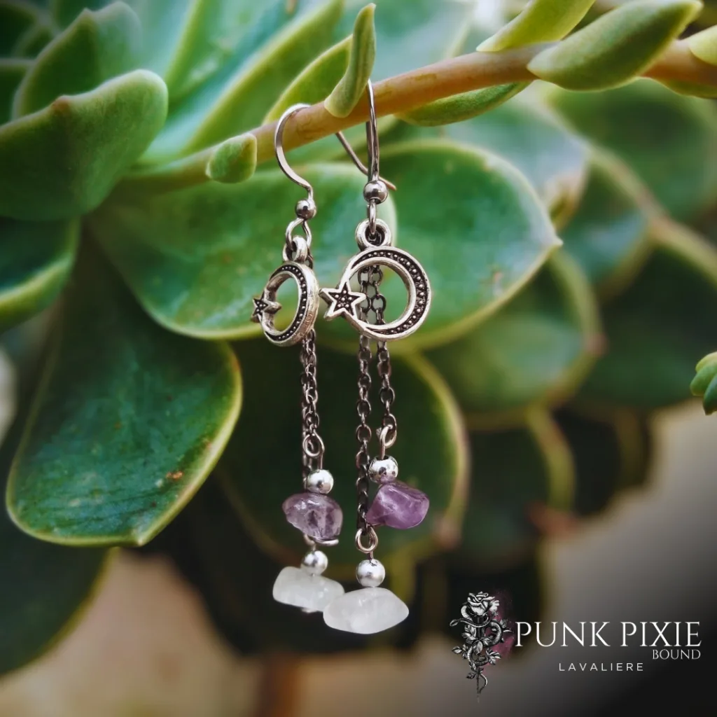 Moonlight earring by Punk Pixie Bound - Cape Town
