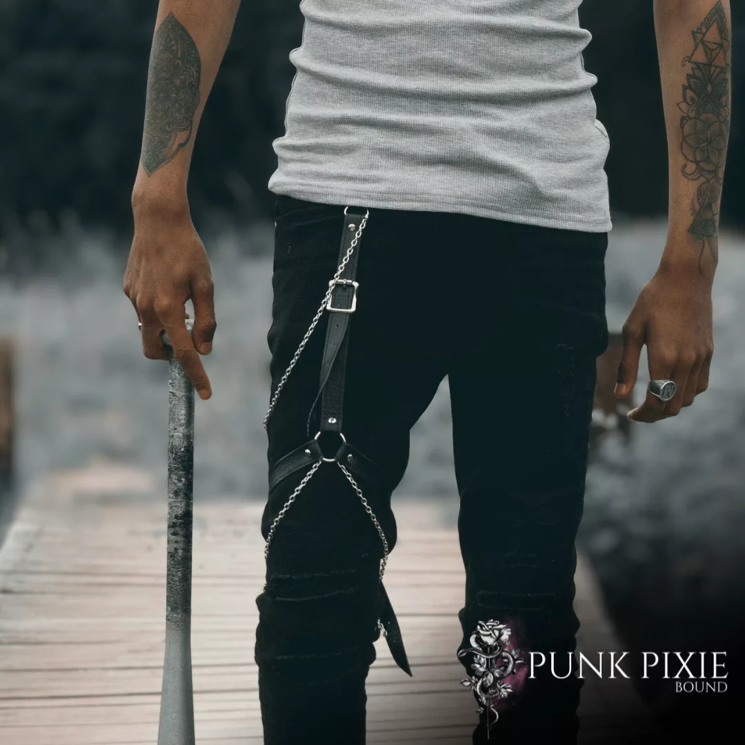 Cable thigh belt