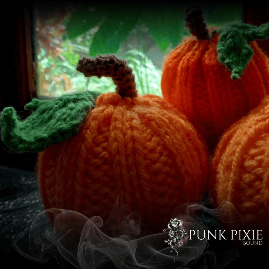 Mini Pumpkin Plush by Unicorn Trinket Box