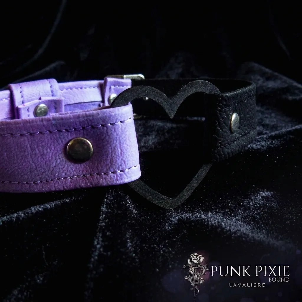 Heart Breaker Collar by Punk Pixie Bound