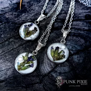 Grimoire Flora Pendant
