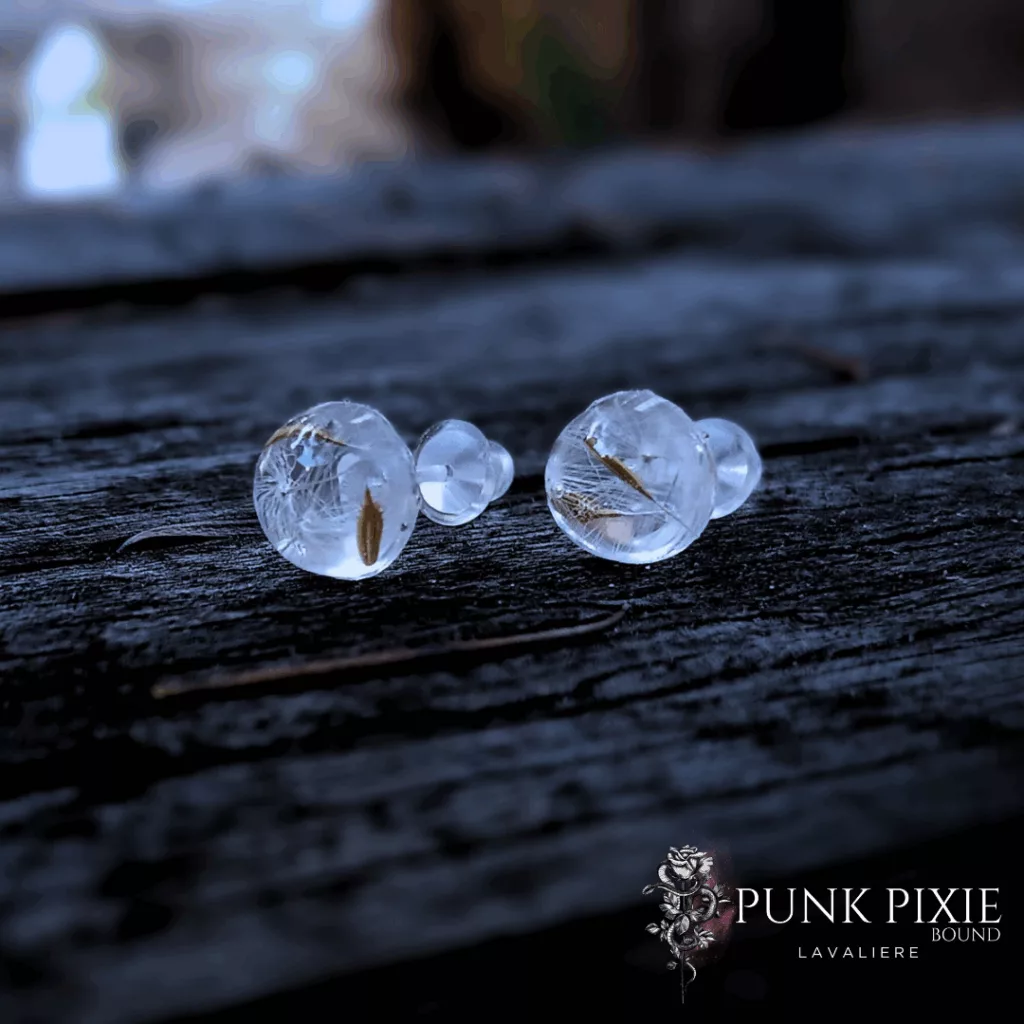 Dandelion whisper Stud Earring