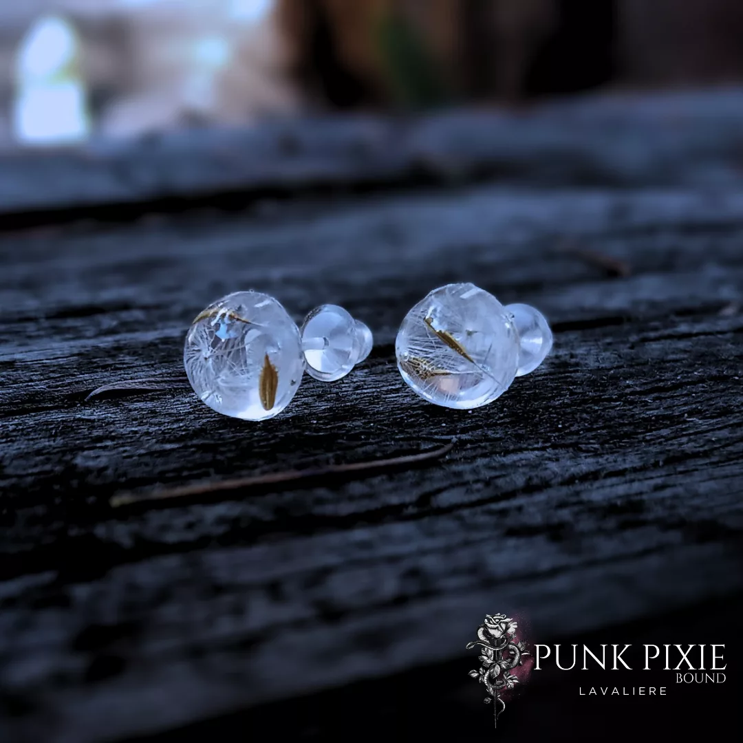 Dandelion whisper Stud Earring