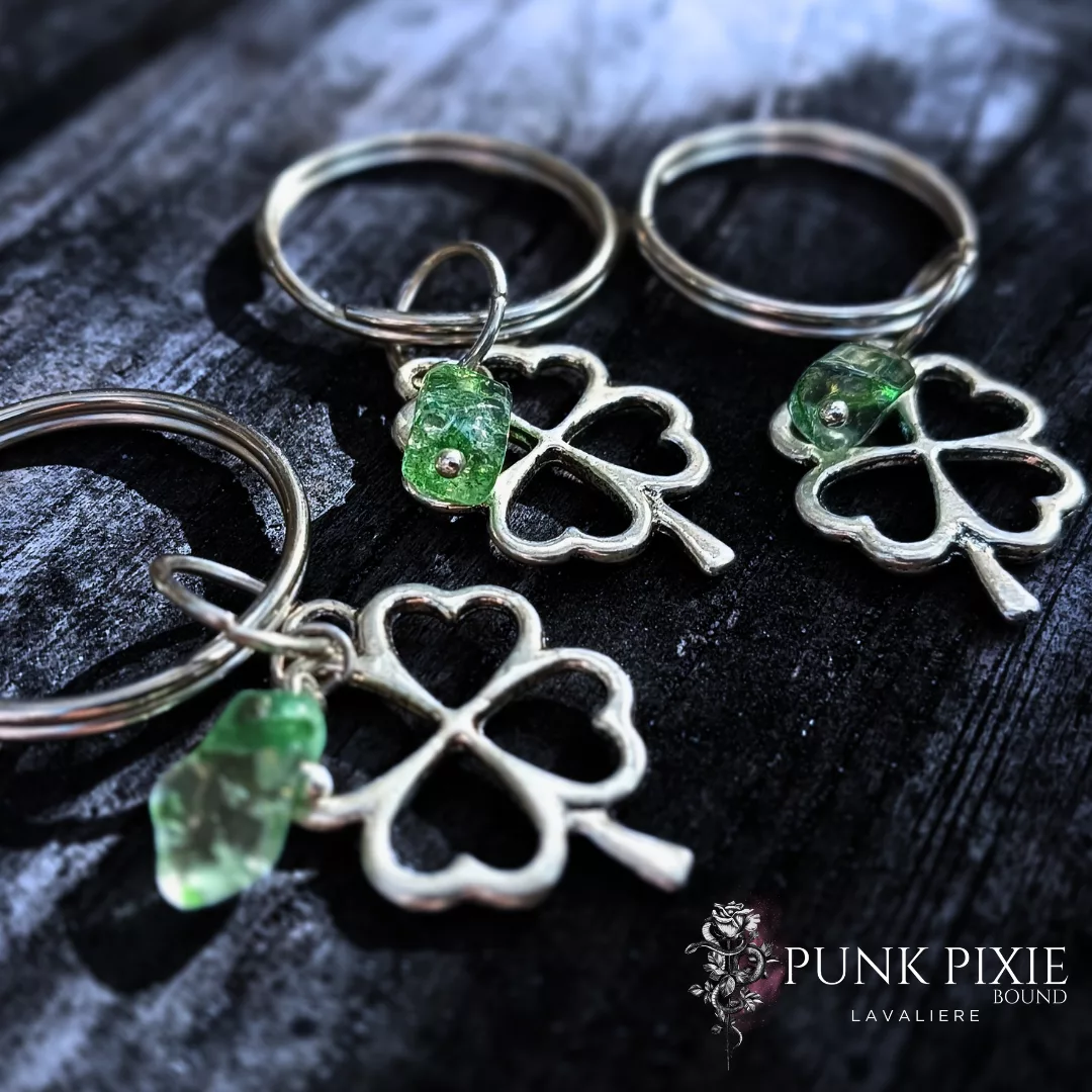 Clover Love Key Charm - Image 3