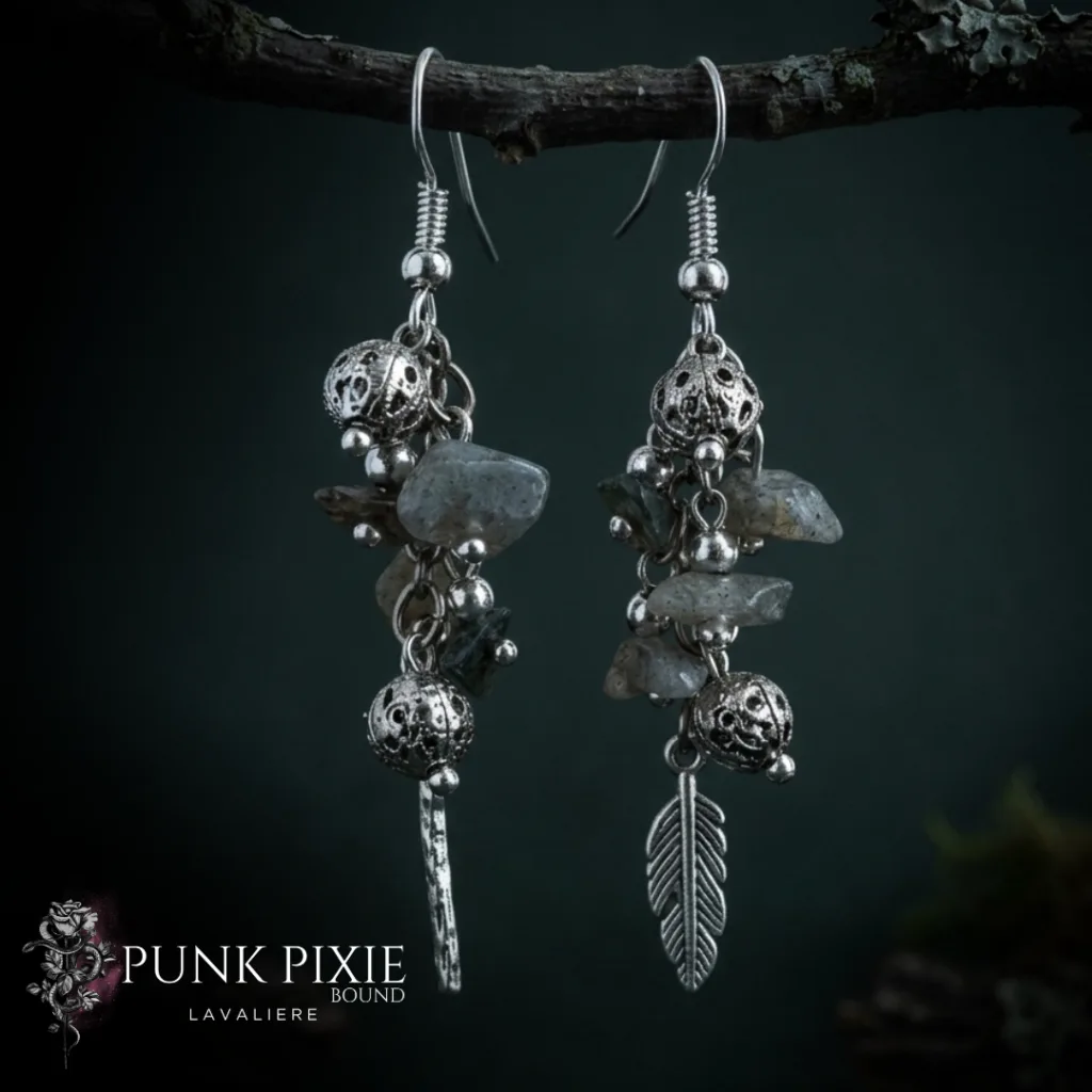 MossFall Earring by Punk Pixie Bound