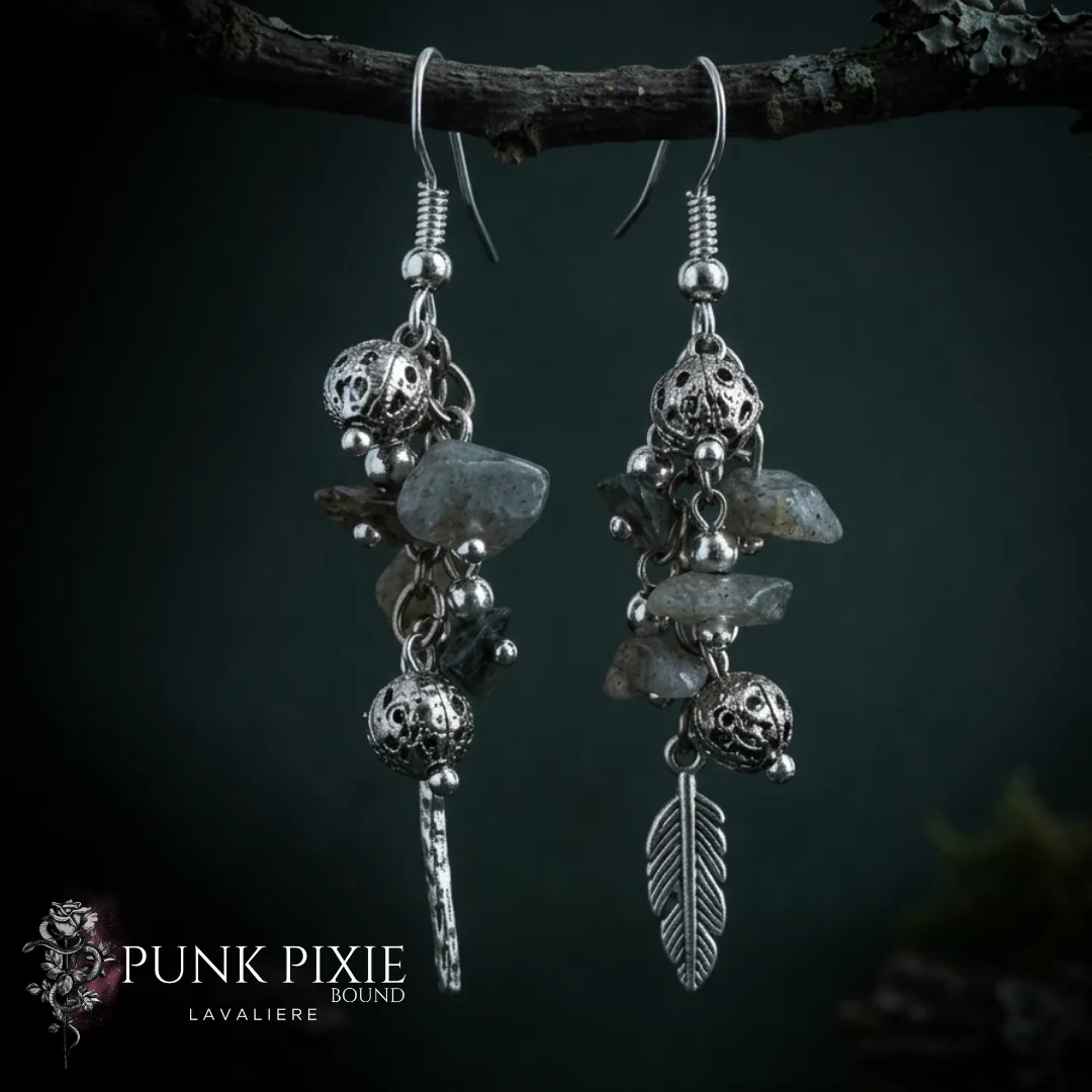 MossFall Earring by Punk Pixie Bound